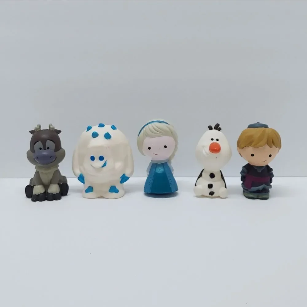 Disney Frozen 5 pc Toys: Elsa, Olaf, Sven, Kristof, Marshmallow